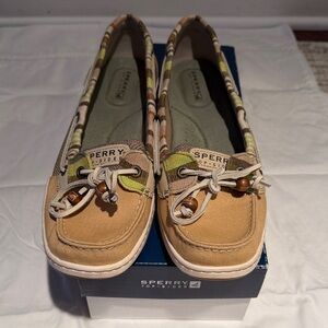 Sperry Women's Topsider Multicolor Canvas Loafers